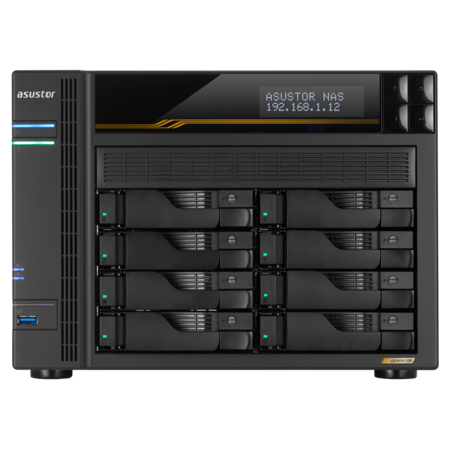 ASUSTOR LOCKERSTOR 8 Gen3 AS6808T 8-bay NAS enclosure