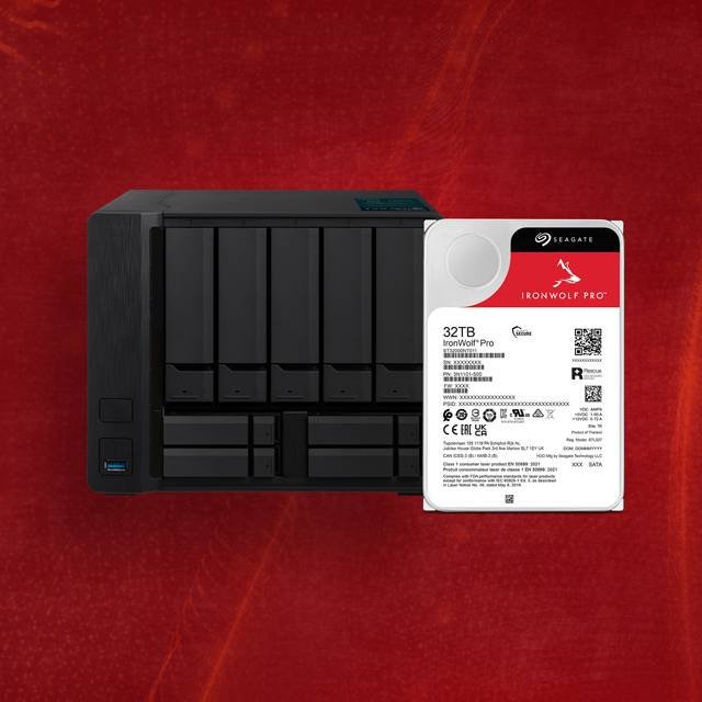 Seagate IronWolf Pro 32TB hard drive