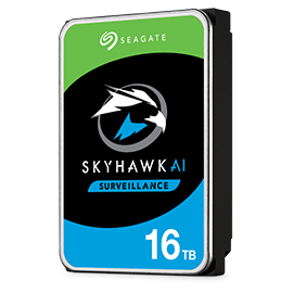 Seagate SkyHawk AI 16TB hard drive