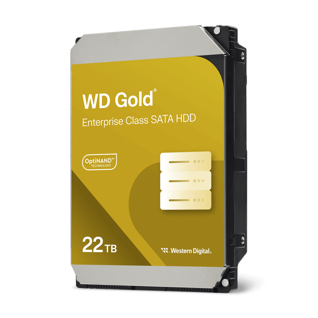 Western Digital WD Gold 22TB hard drive