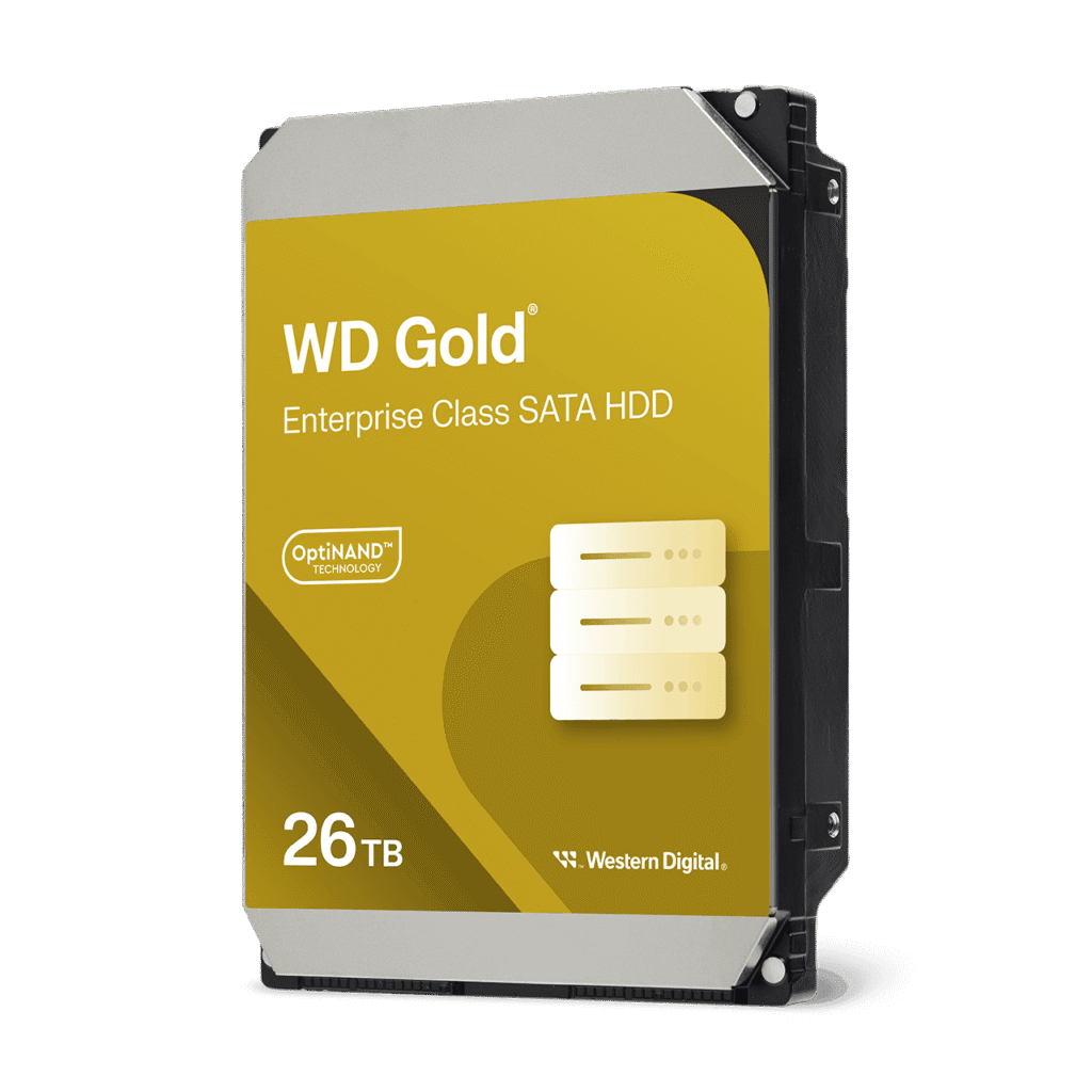 Western Digital WD Gold 26TB hard drive