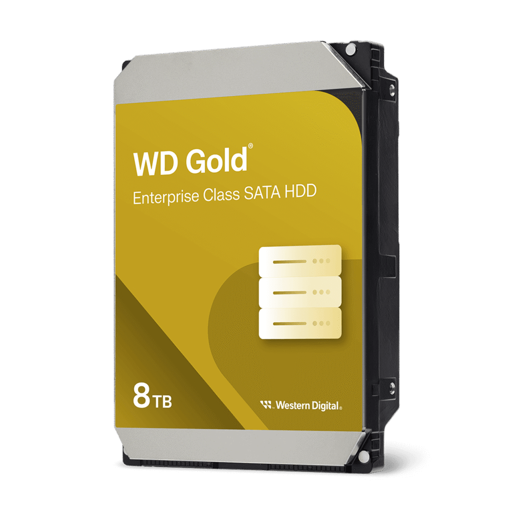 Western Digital WD Gold 8TB hard drive