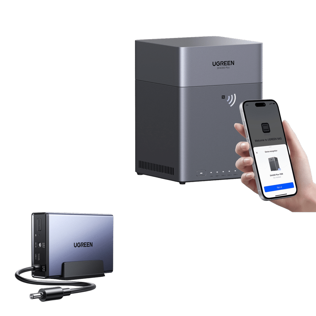 UGREEN NASync DH4300 Plus 4-bay NAS enclosure