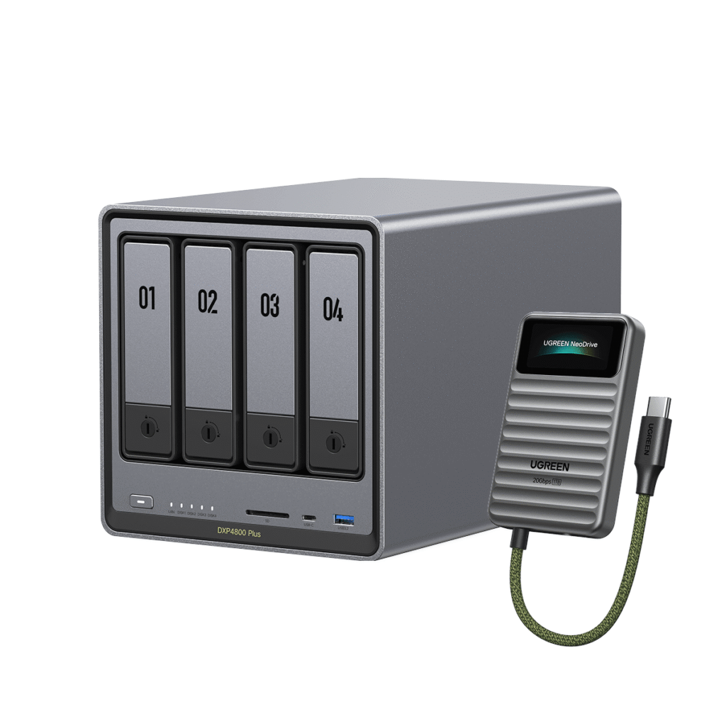 UGREEN NASync DXP4800 Plus 4-bay NAS enclosure
