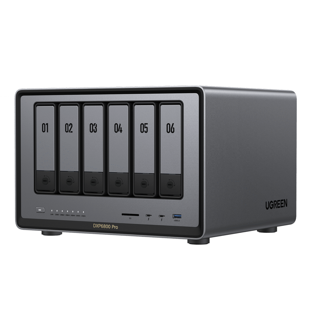UGREEN NASync DXP6800 Pro 6-bay NAS enclosure