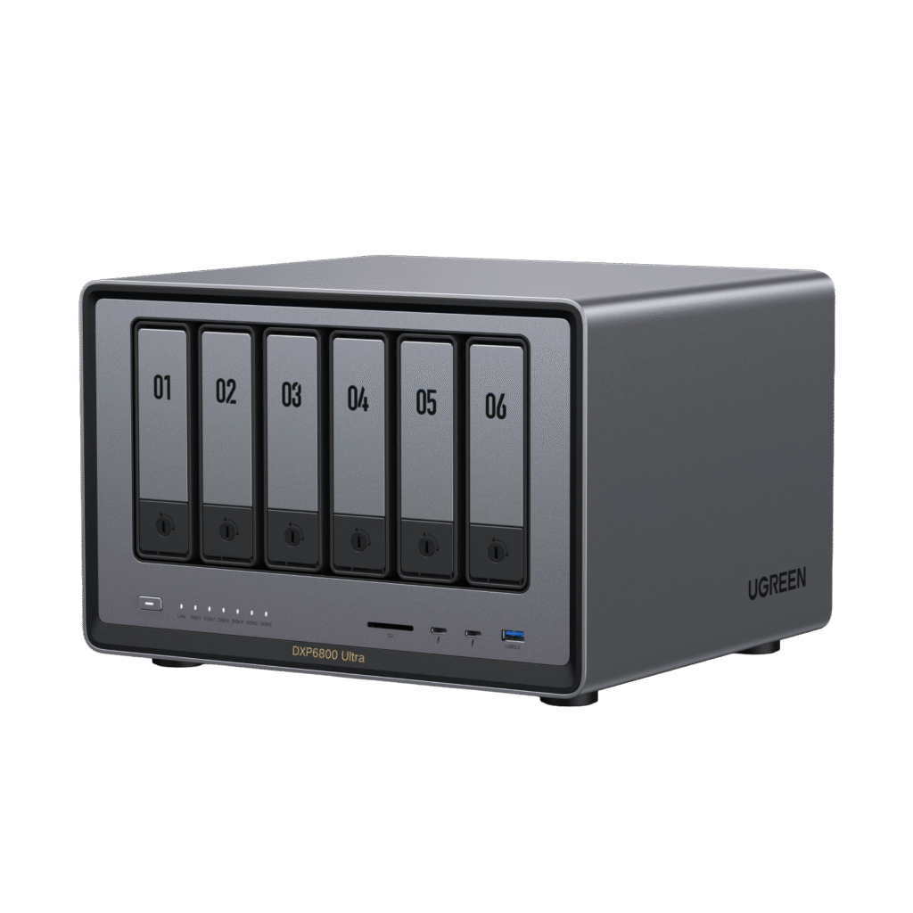 UGREEN NASync DXP6800 Ultra 6-bay NAS enclosure